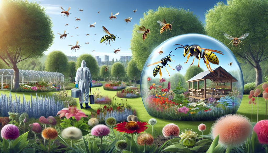 Sustainable management of wasps and hornets in your garden