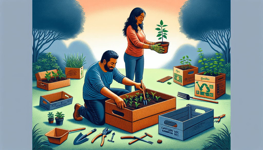 Elevate your gardening with DIY raised beds using cardboard boxes