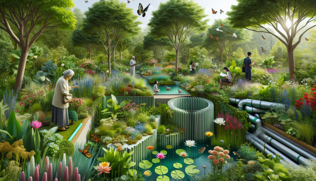 Transforming rainwater runoff into beautiful, eco-friendly gardens