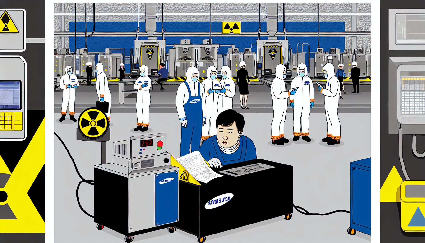 Examining Samsung's safety practices: Radiation exposure incident sparks industry-wide concerns