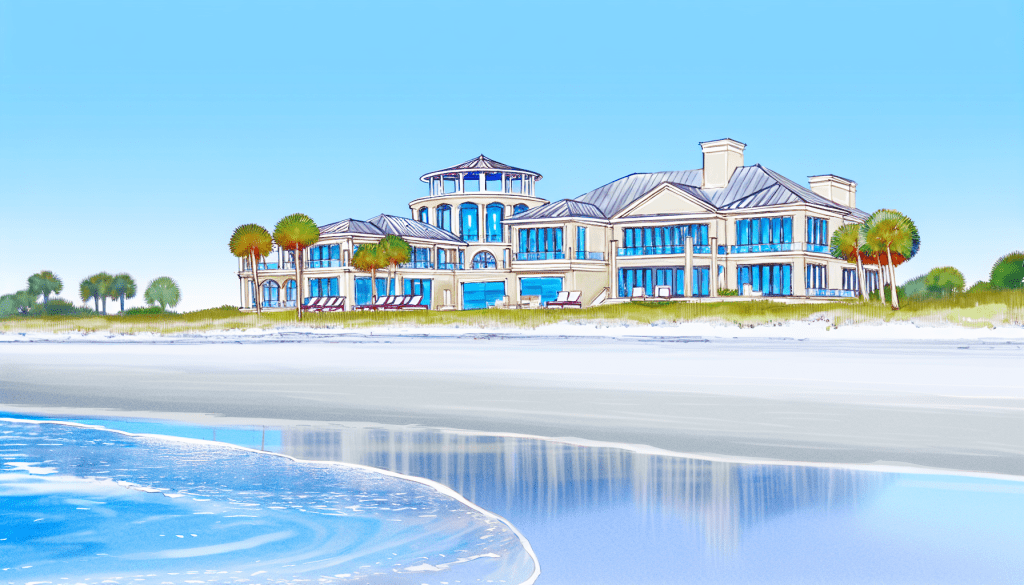 Discover the new luxury the beach house on Hilton Island after a 13 million dollar renovation