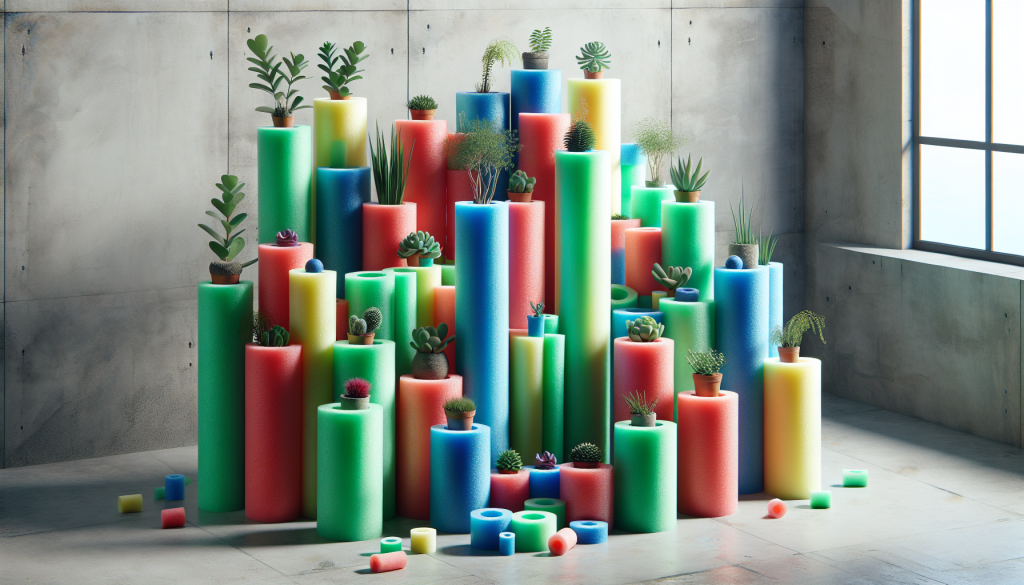 Revolutionizing diy planter designs with pool noodles: a sustainable approach