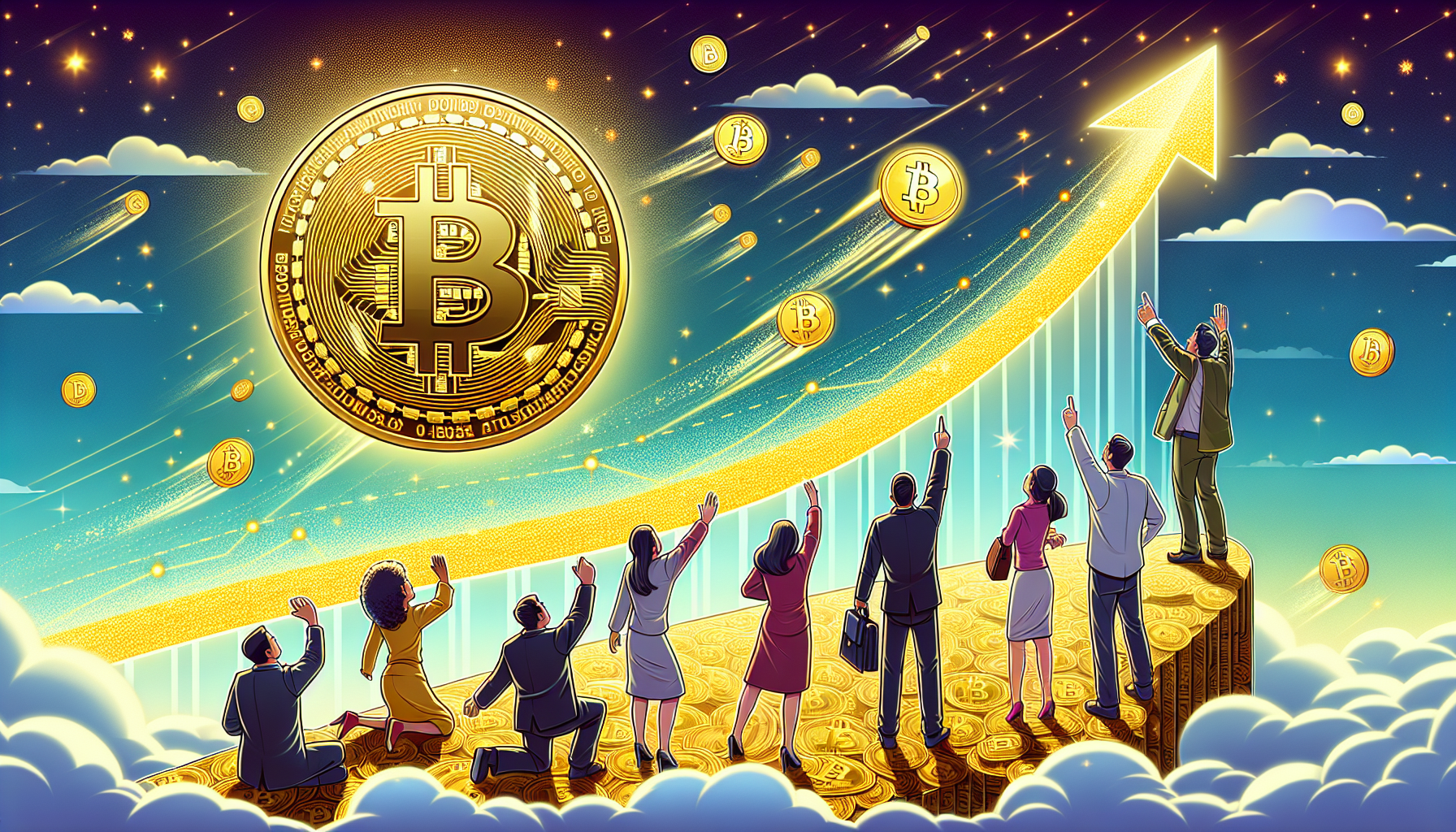 Unprecedented billion-dollar influx: bitcoin's steady surge and what it means for investors