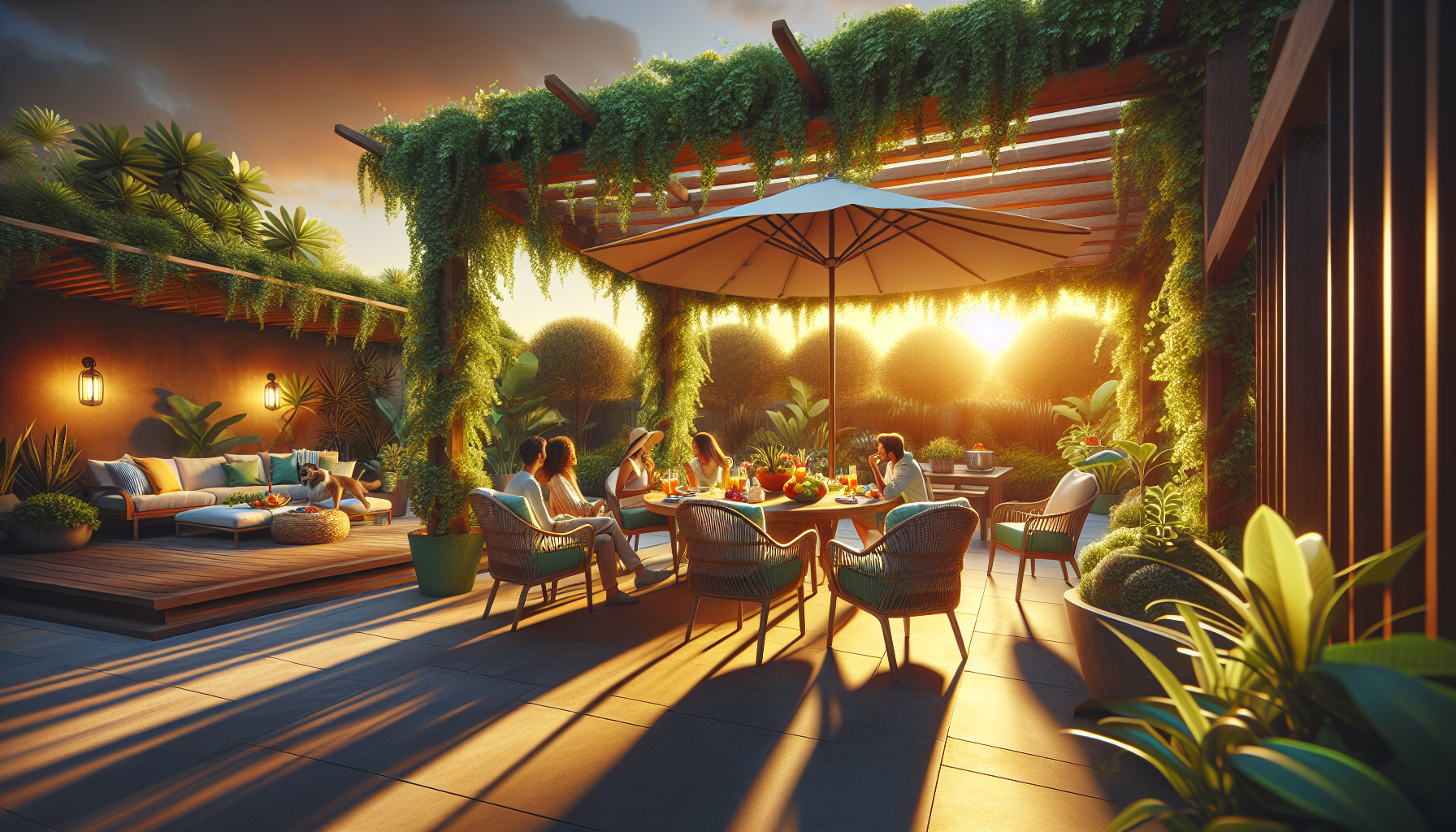 Enhancing patio spaces: the power of pergolas and patio umbrellas