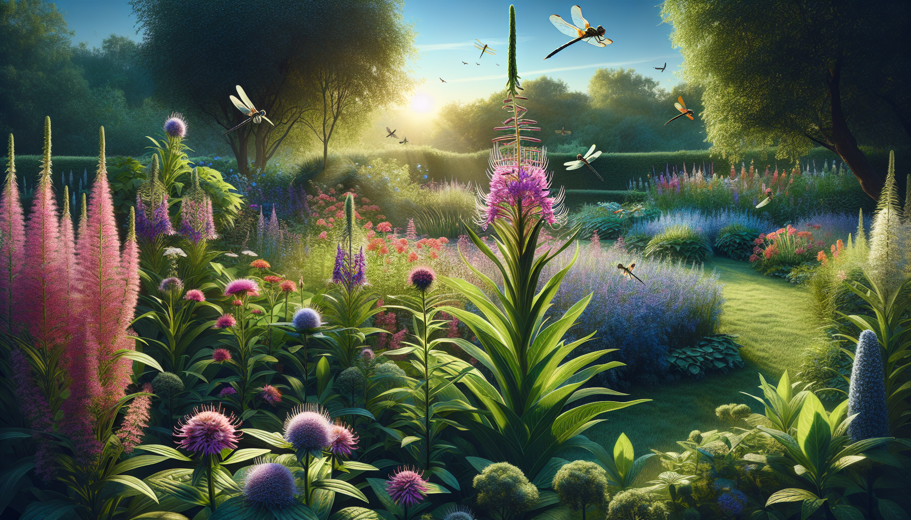 Attracting dragonflies: the benefits of adding Ironweed to your garden