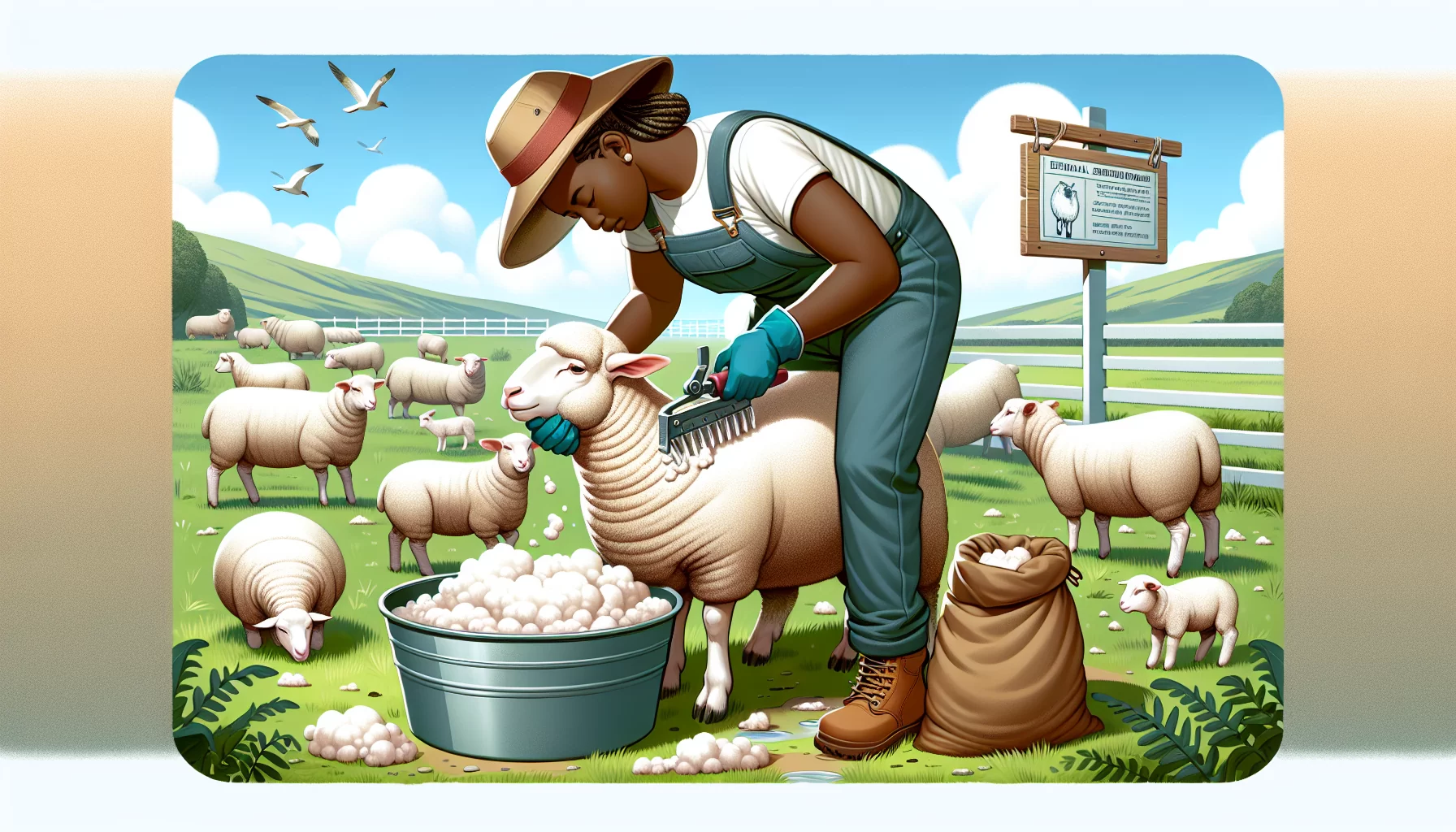 Exploring the necessity and ethical implications of sheep shearing