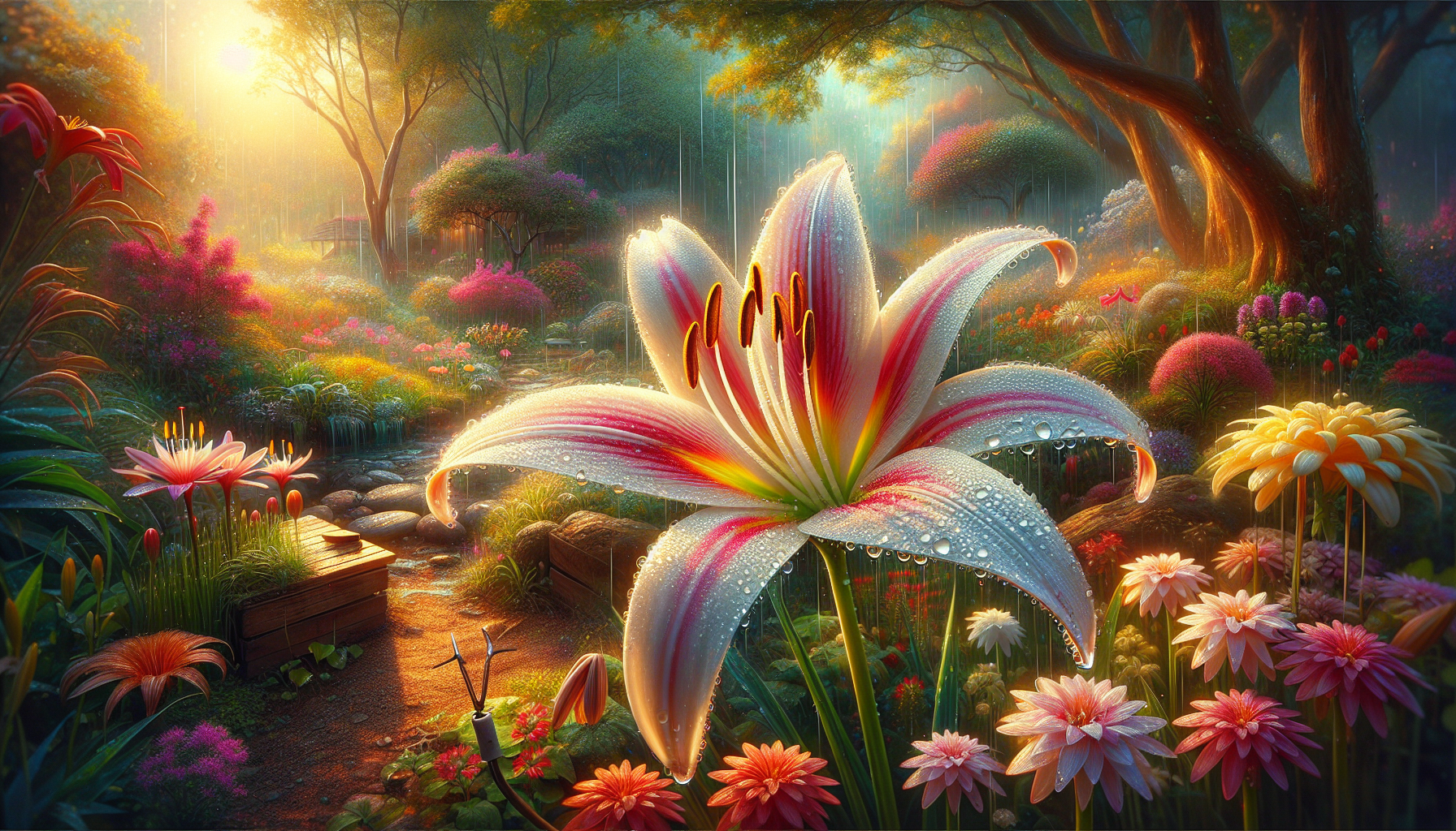 Summer gardening: the resilience and beauty of rain lilies