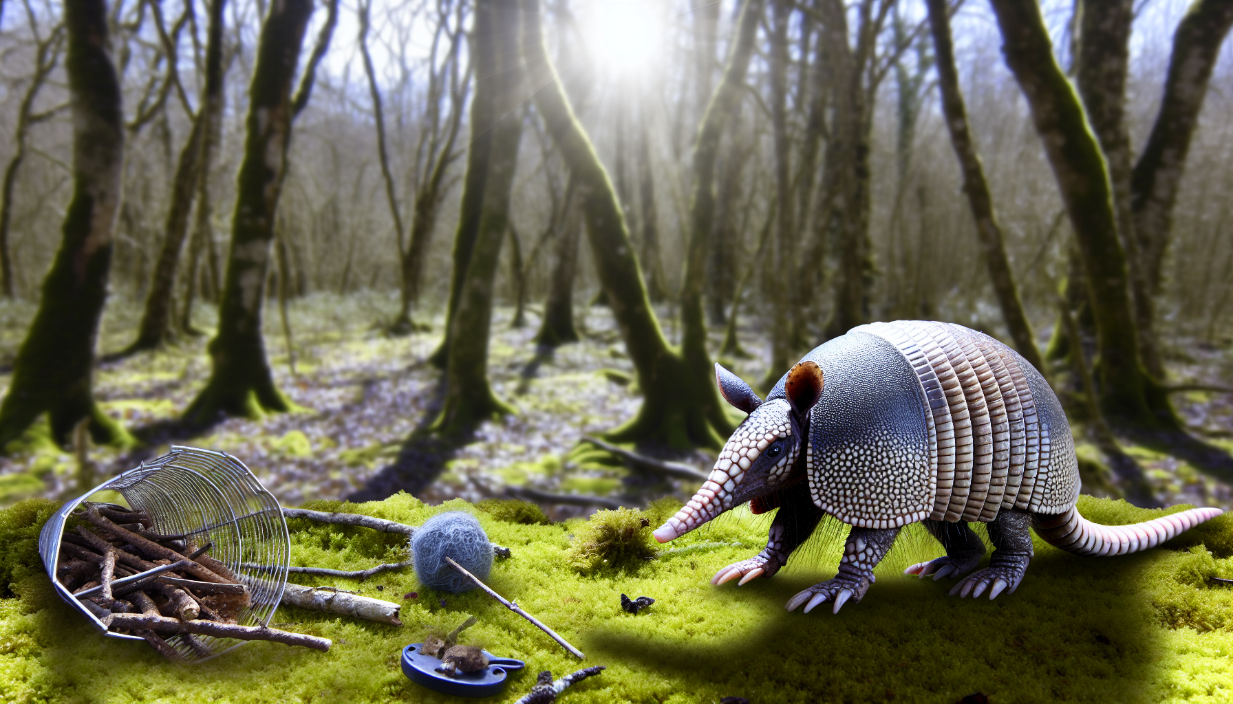 Exotic armadillo spotted in the Seine-et-Marne forest: a reminder of responsible pet ownership