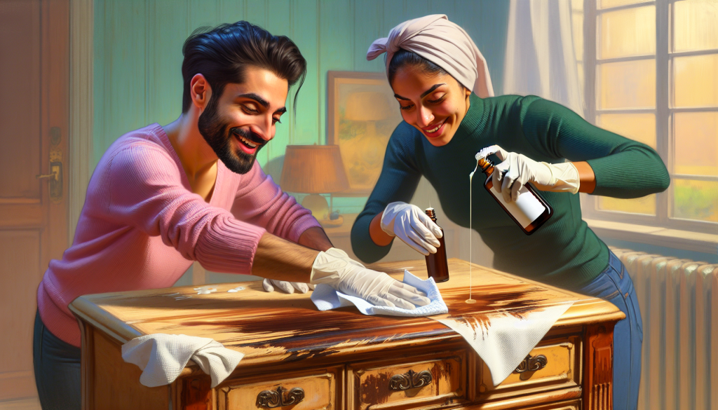 Discover the wonders of baby wipes and essential oils for dresser cleaning