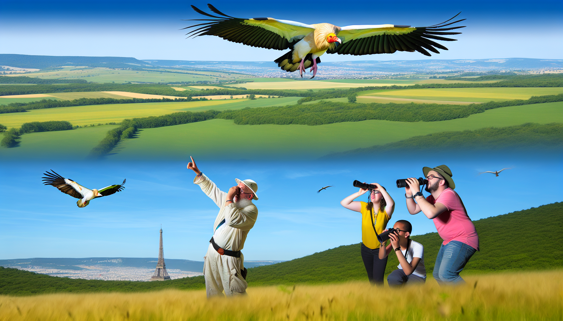 Triumphant return of the Egyptian vulture: a victory for wildlife conservation in France