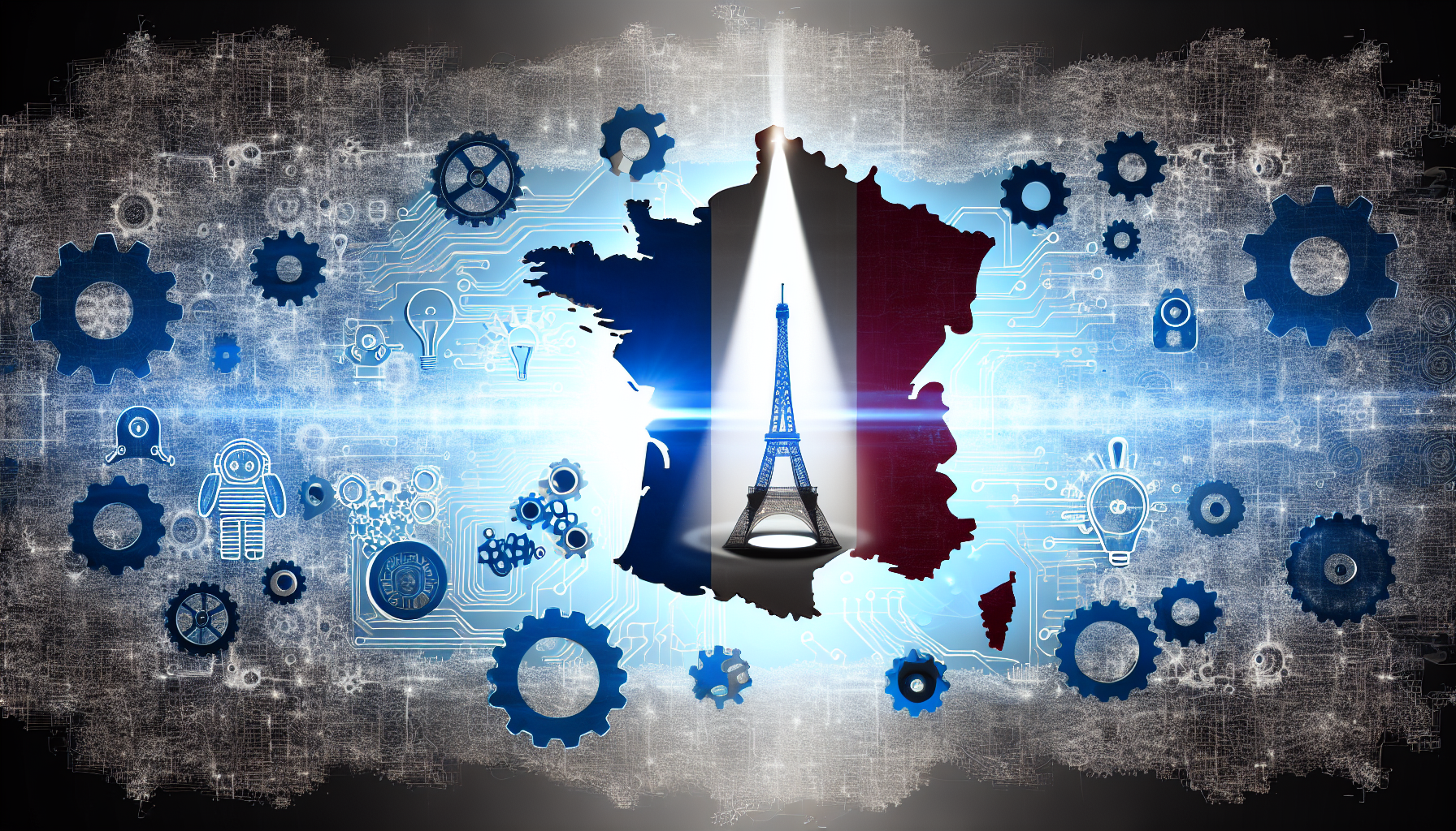 France's bold leap to lead global AI innovation: a boost for tech evolution in Europe.