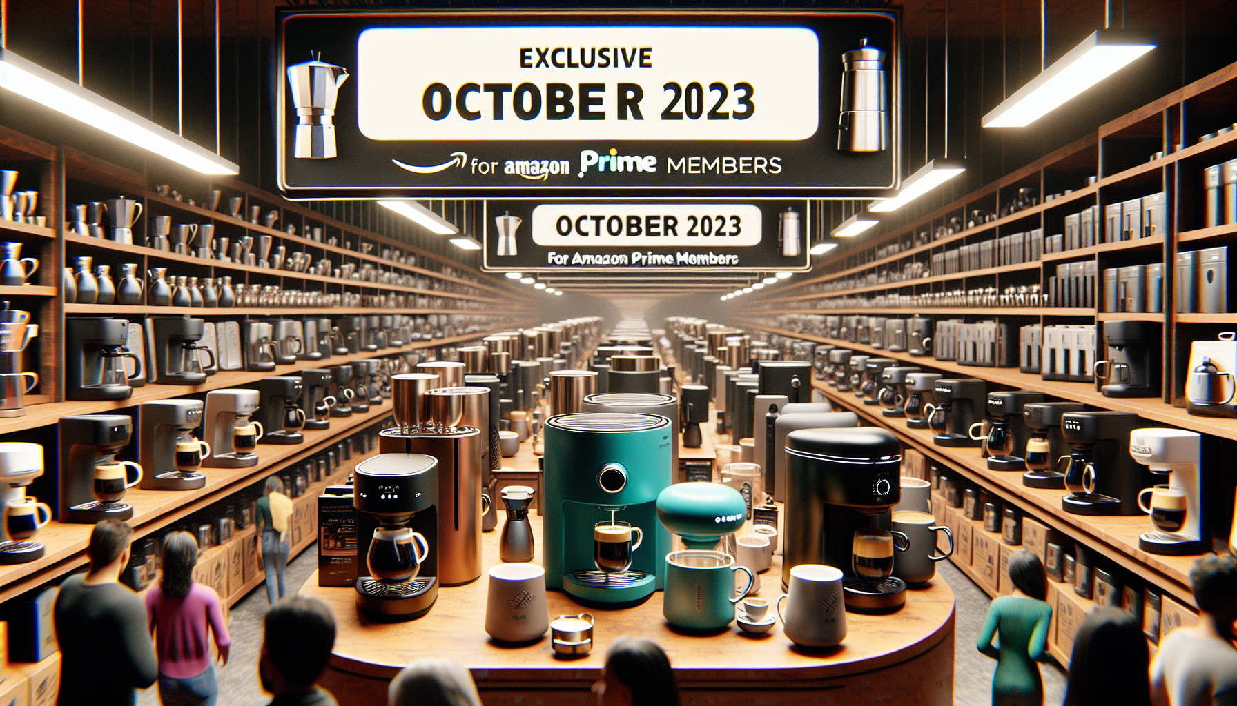 Exclusive October 2023 deals on espresso makers for Amazon Prime members