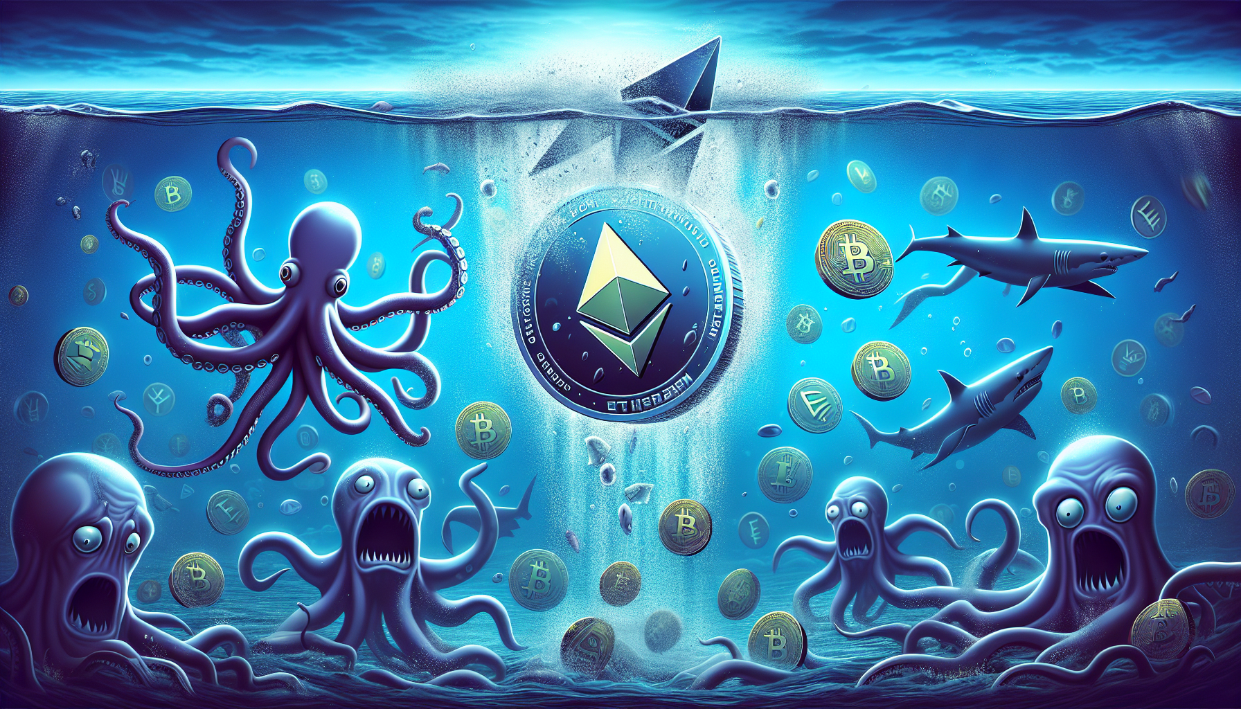 Investigating the elements influencing the recent drop in Ethereum's price