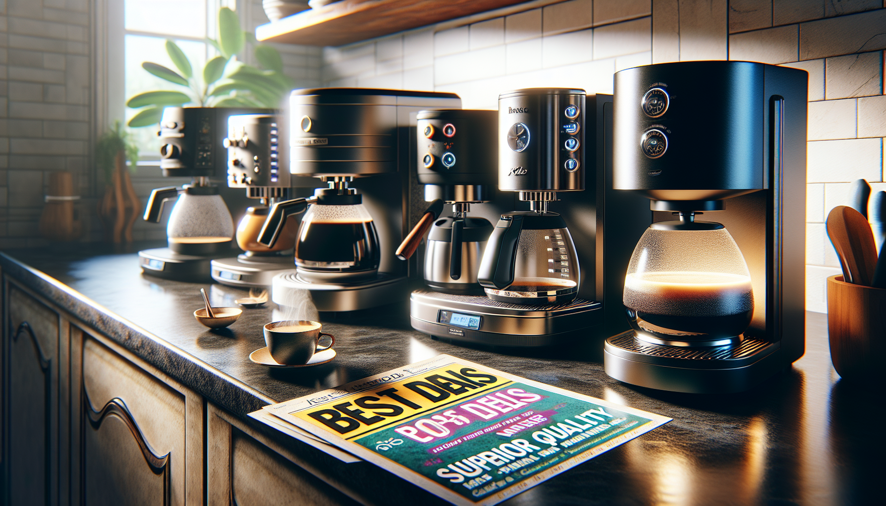Scoring the best deals on top coffee makers for an elevated home brewing experience