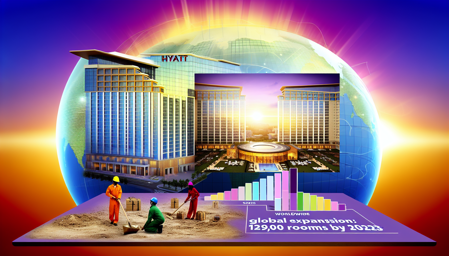 Unveiling the ambitious global expansion plans of Hyatt: adding 129,000 rooms worldwide by 2023