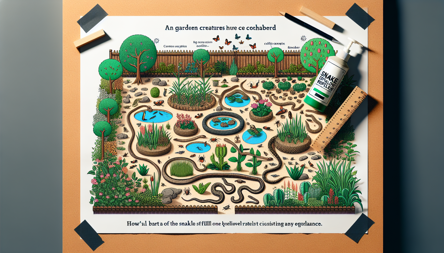Discover the truth behind snake repellents for a balanced garden ecosystem