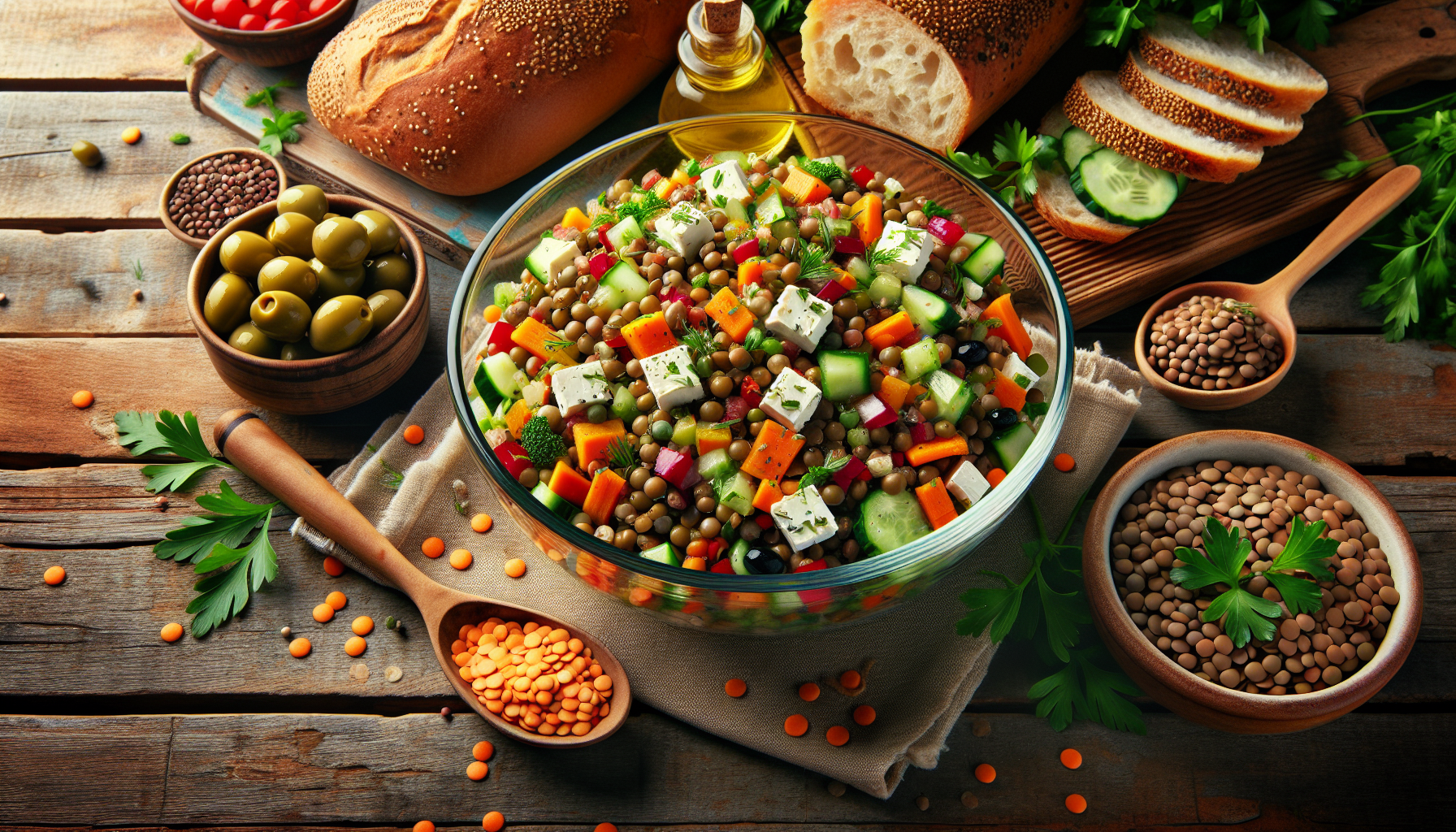 Investigating the tasty experiences of Make-Ahead Lentil Salad