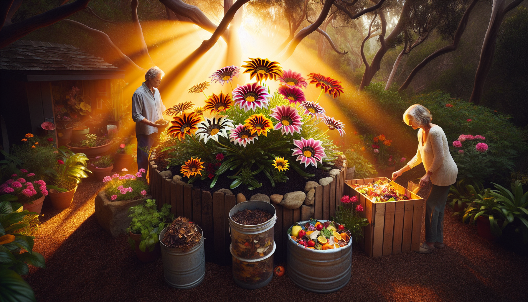 Cultivating a sustainable garden: the vibrant and beneficial gazania