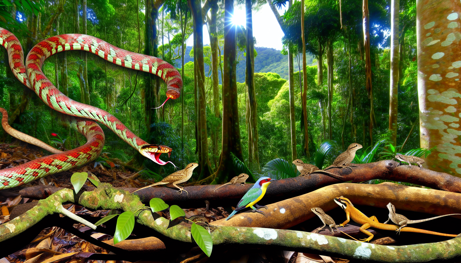 Invasive giant snakes threaten biodiversity in Puerto Rico