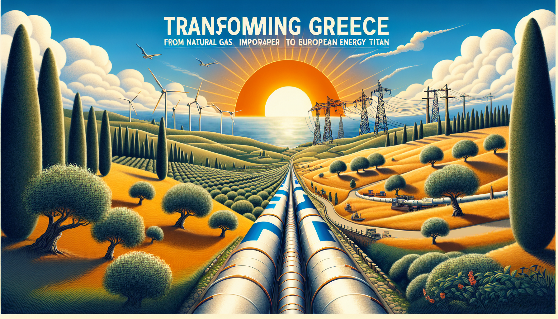 Transforming Greece from natural gas importer to European energy titan