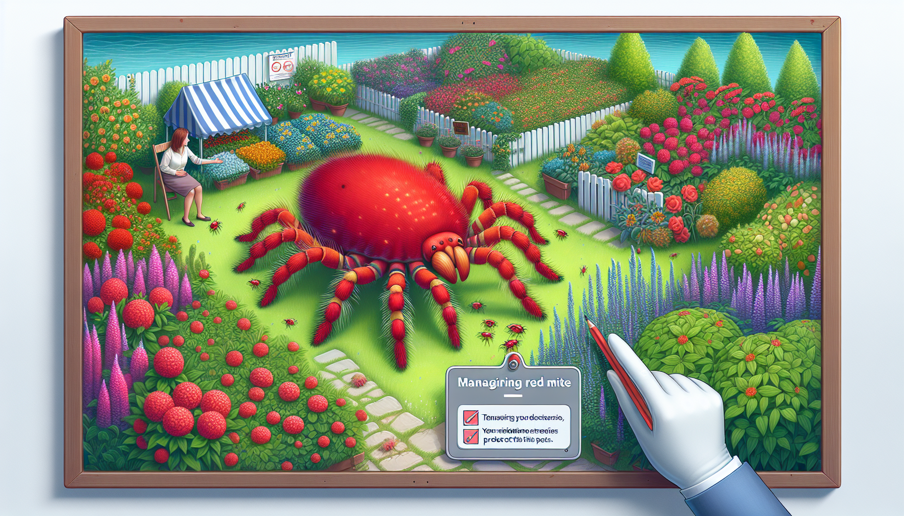 Managing red mites: protecting your garden from tiny pests