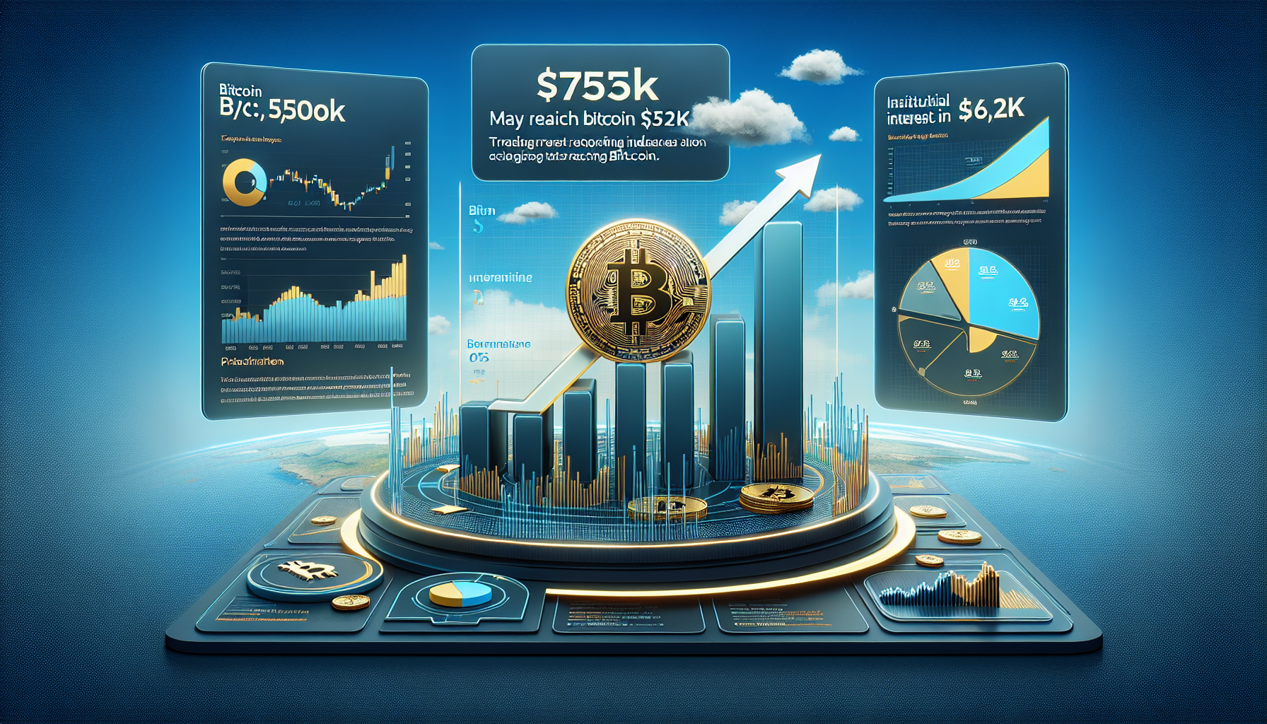 Three key indicators predict Bitcoin value may reach 75k by June