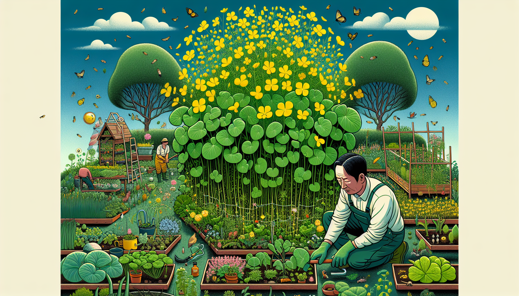 Managing the invasion: Eco-friendly ways to control yellow wood sorrel in your garden