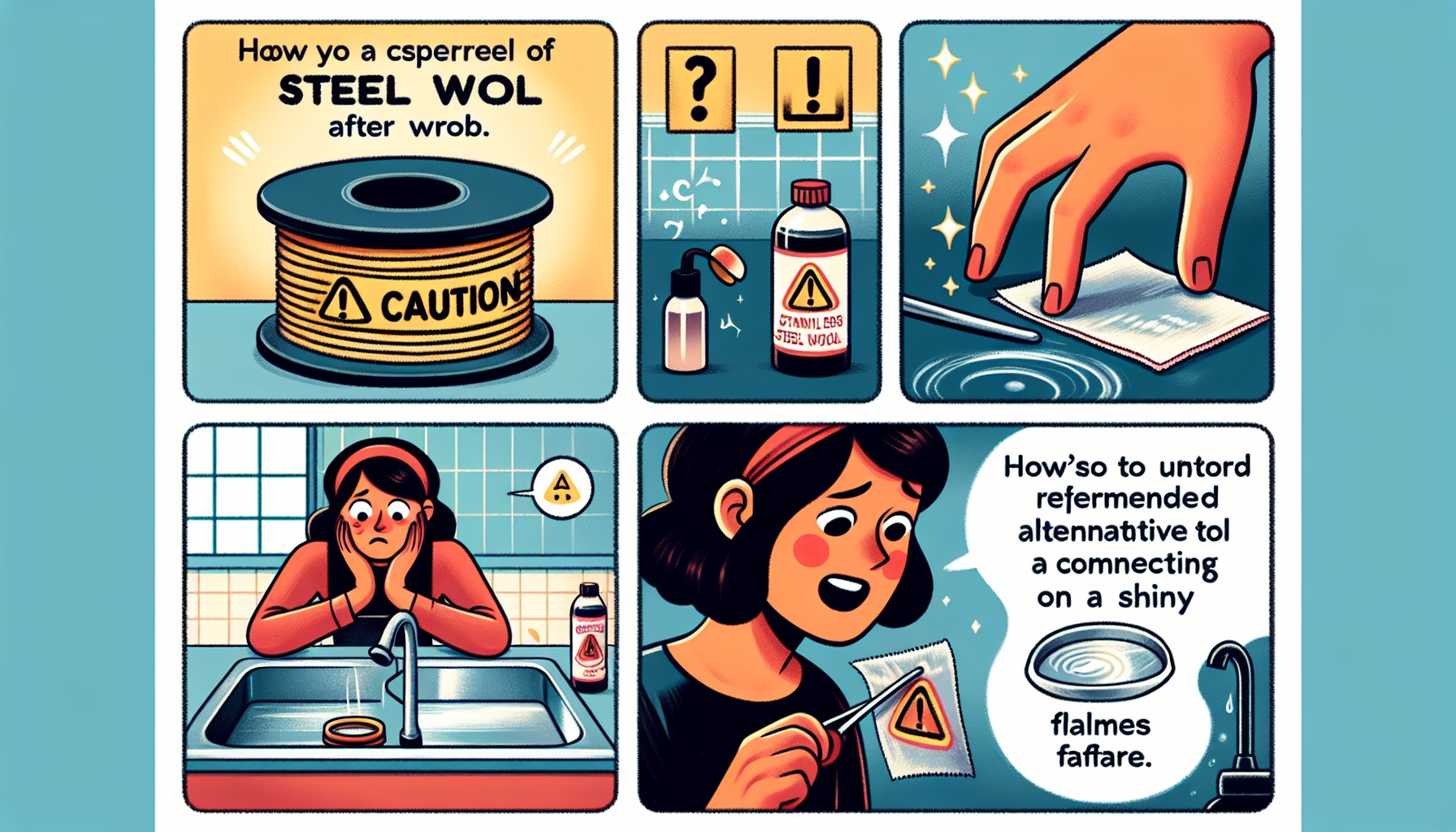 Unseen dangers of steel wool on stainless steel sinks: Better options for lasting sparkle