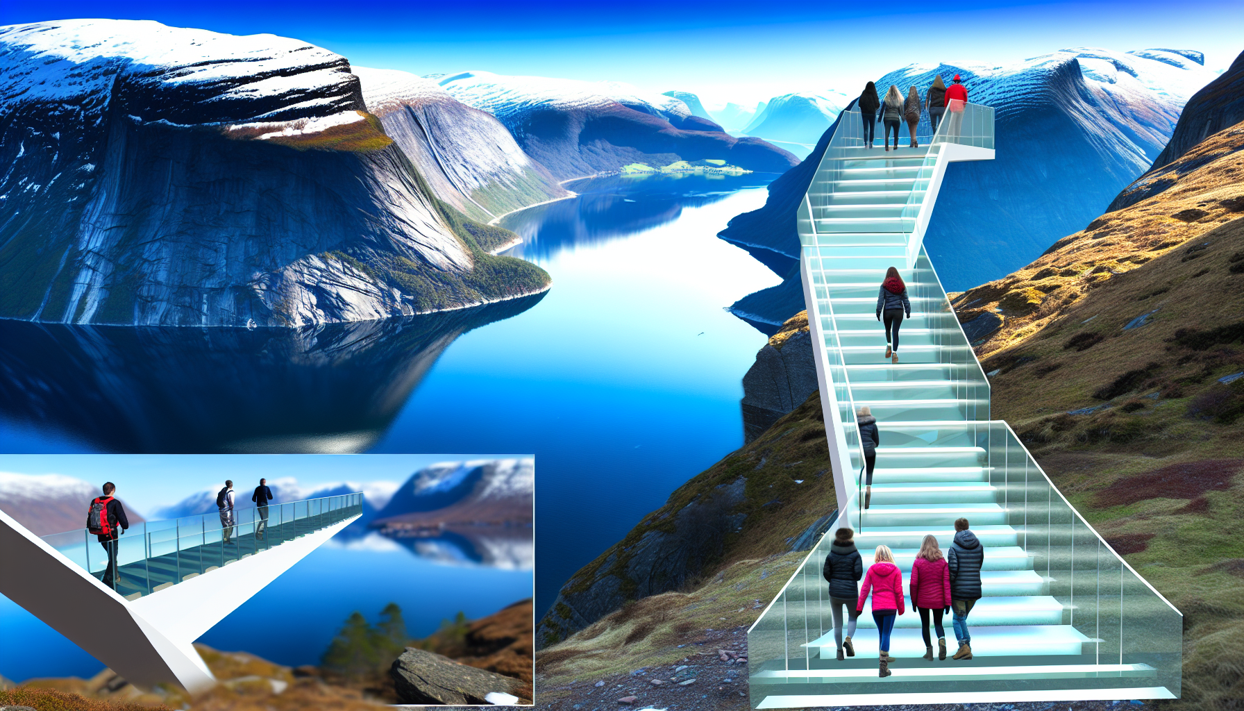 Exploring Nordfjord's beauty: a journey up Norway's marvelous floating stairway