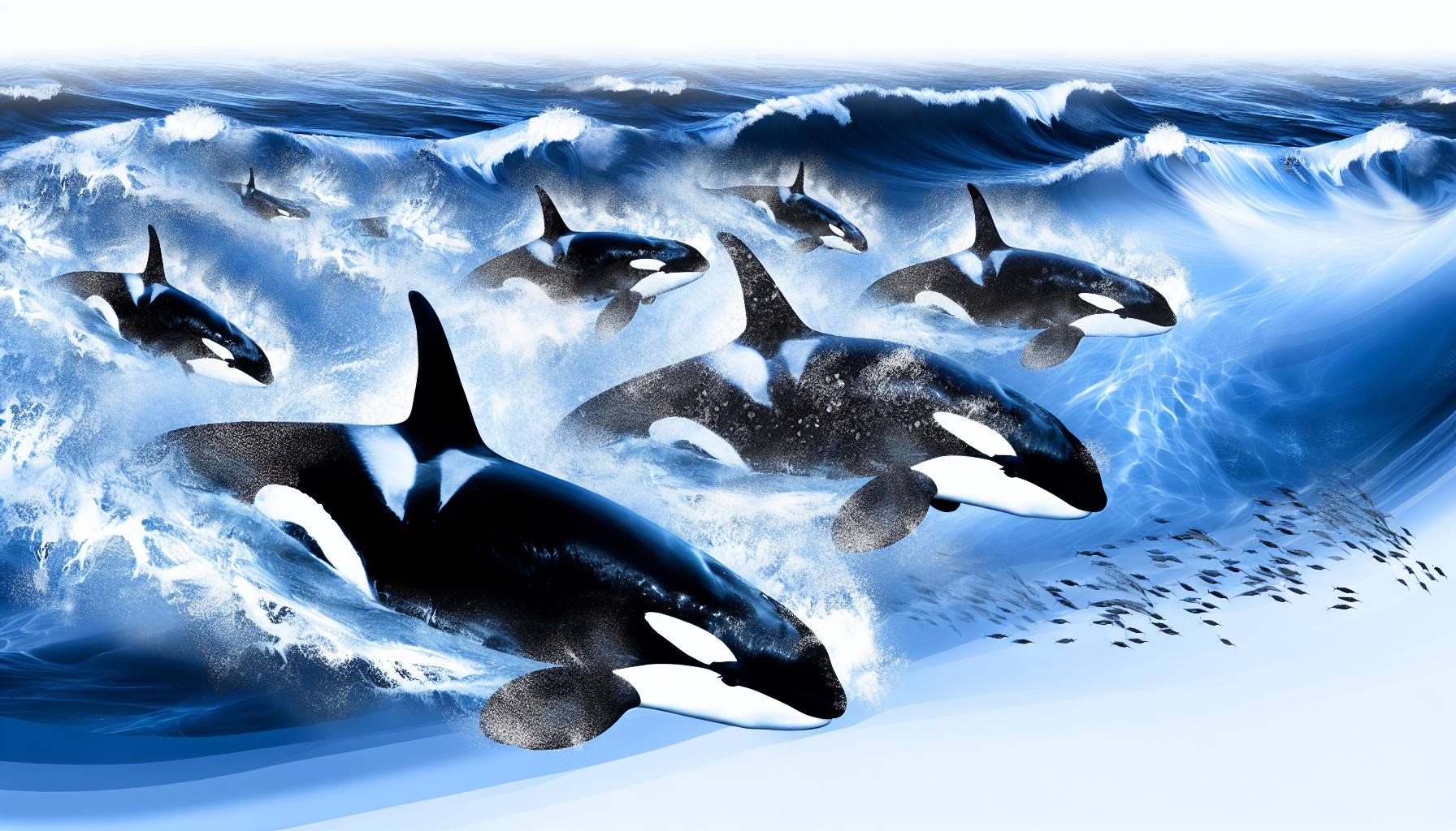Unveiling the orcas: oceans' super predators and their astonishing speed