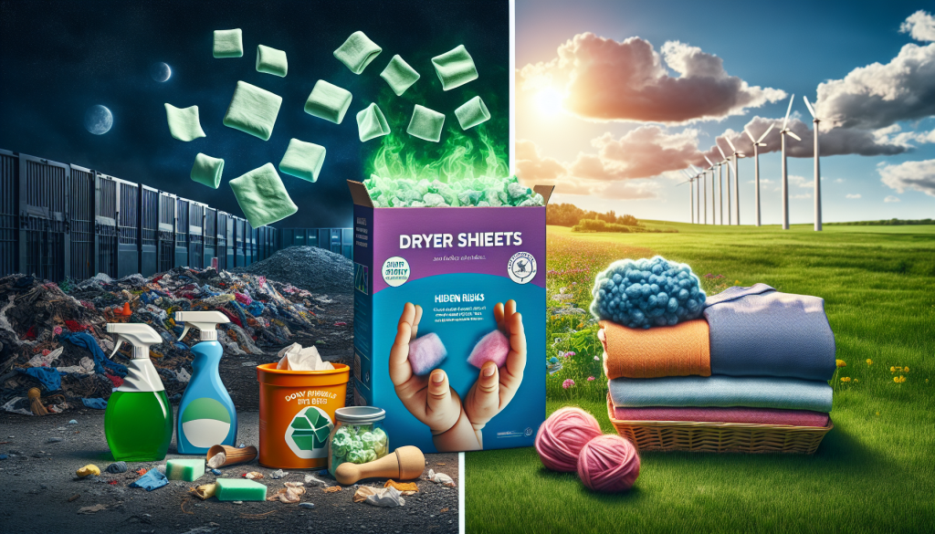 Secret dangers of dryer sheets for baby clothes and eco-friendly options