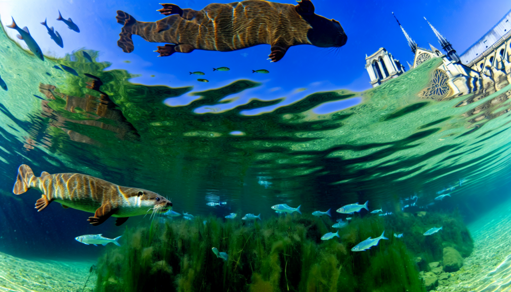 Unveiling the astonishing underwater wildlife of Paris Seine river