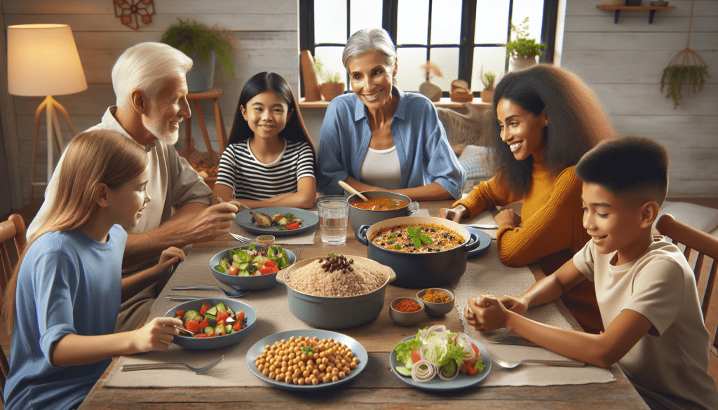 Creating delicious, protein-rich family meals with chickpeas and quinoa