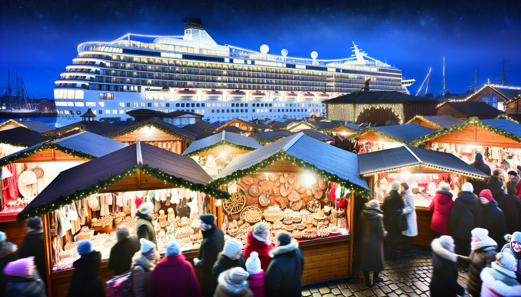 Exploring the charm and allure of Christmas markets cruices: a must-experience holiday tradition.