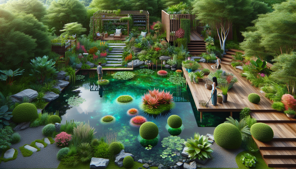 Creating an eco-friendly oasis: introducing aquatic plants into your natural swimming pool