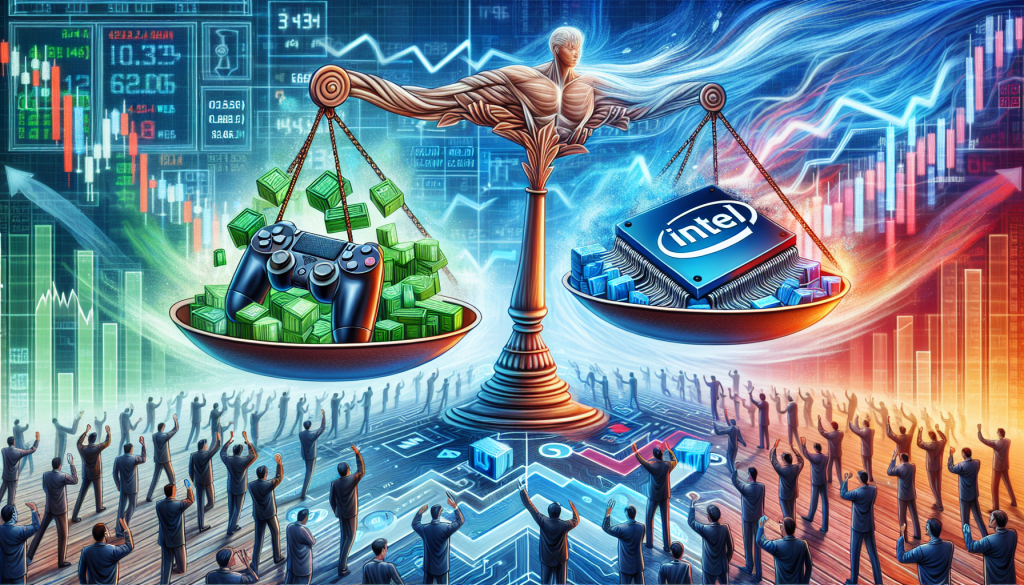 Understanding stock market dynamics: the case of Intel and GameStop