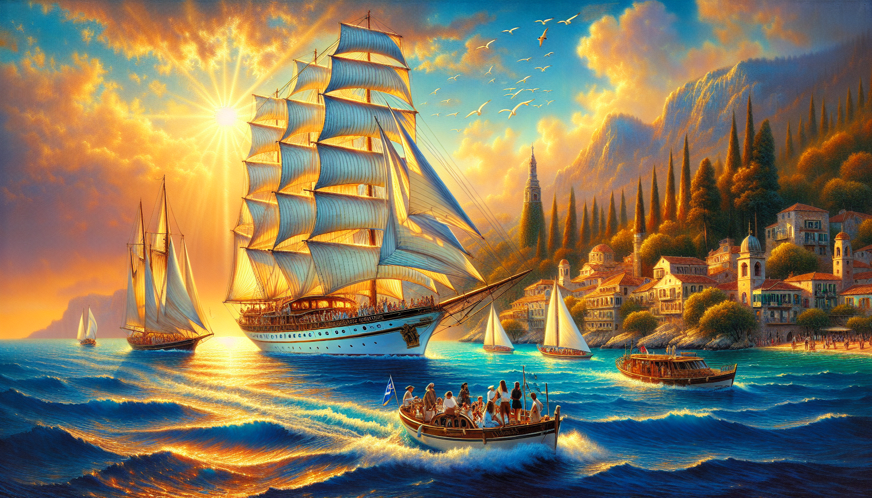 Embracing the sea's magic: the rise of Windjammer cruises in the Mediterranean