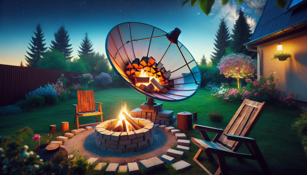 Repurposing your old satellite dish: Diy backyard fire pit guide
