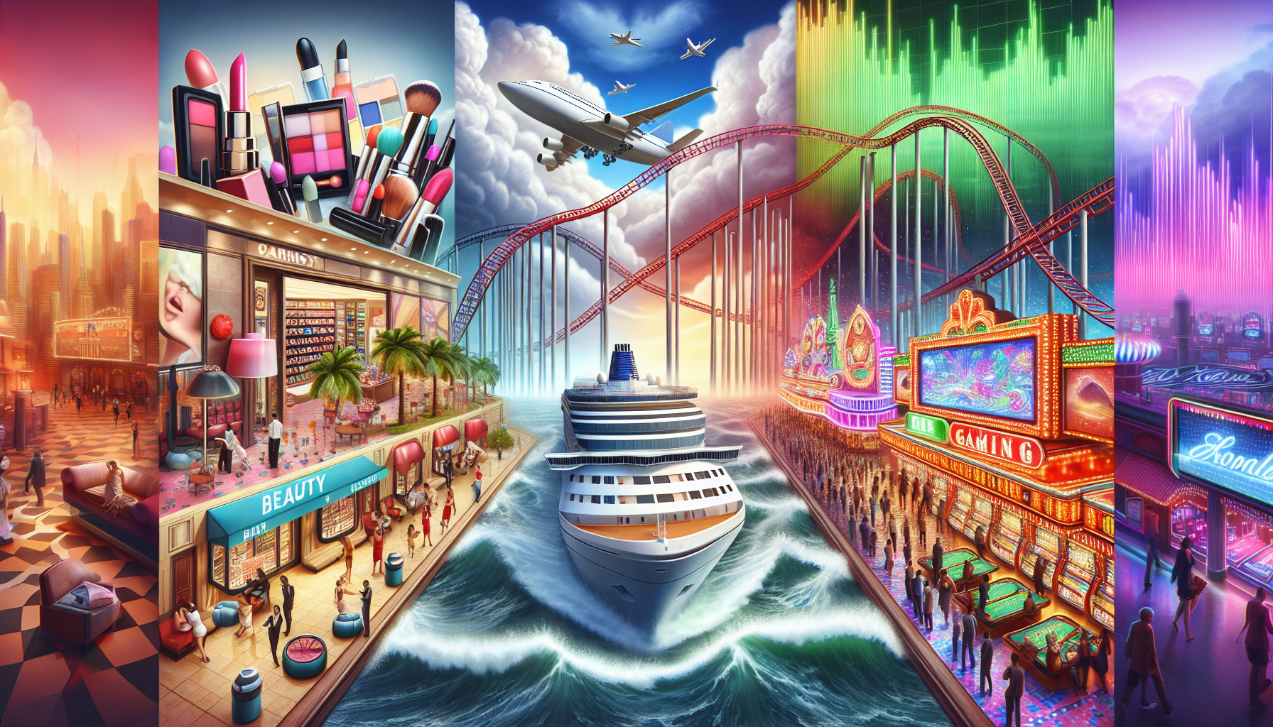 Navigating market volatility: Spotlight on beauty, cruise and gaming stocks