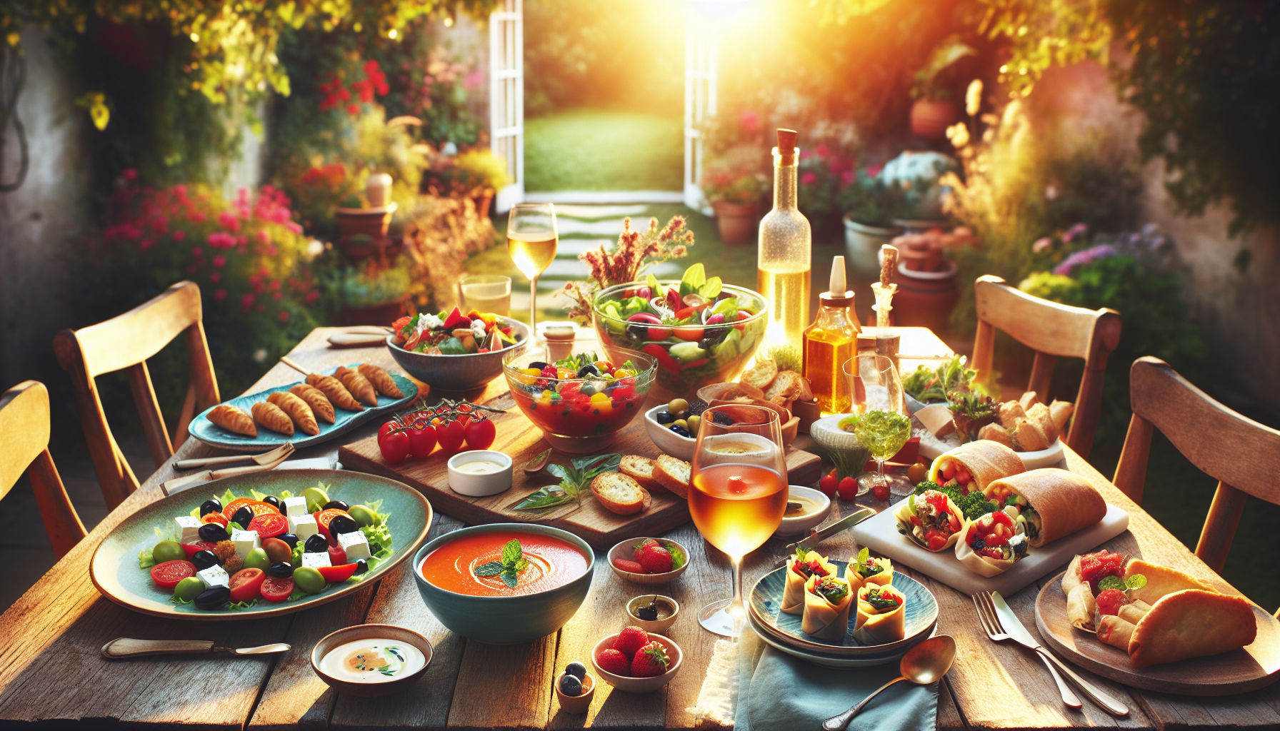Savor the summer: a journey of seasonal recipes and global flavors