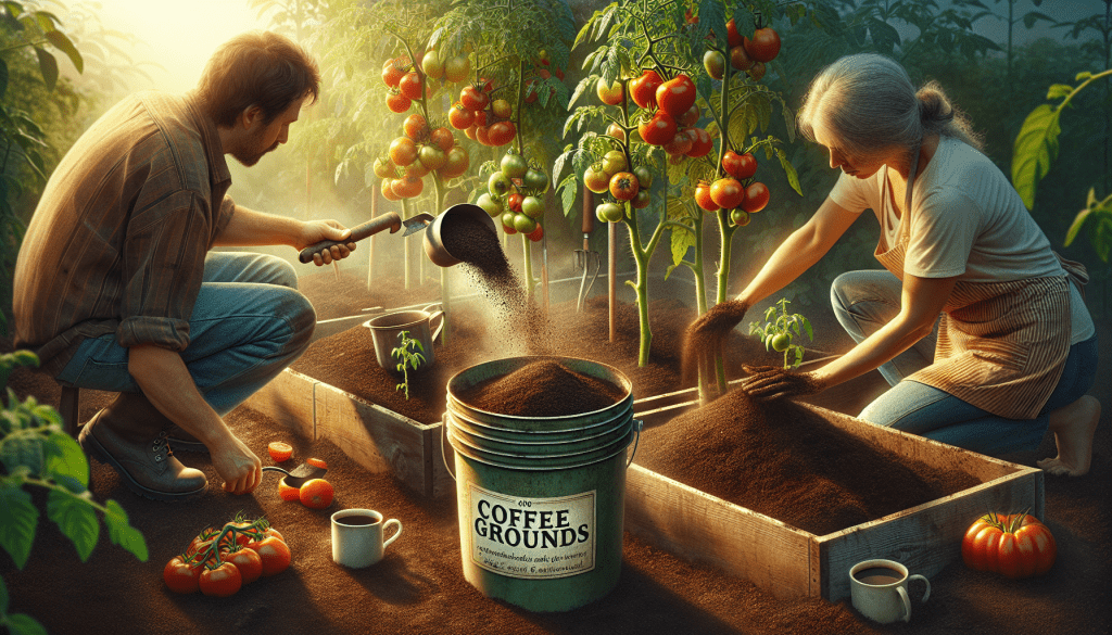 Unleashing the power of coffee grounds: Nutrient-rich fertilizer for your tomato garden