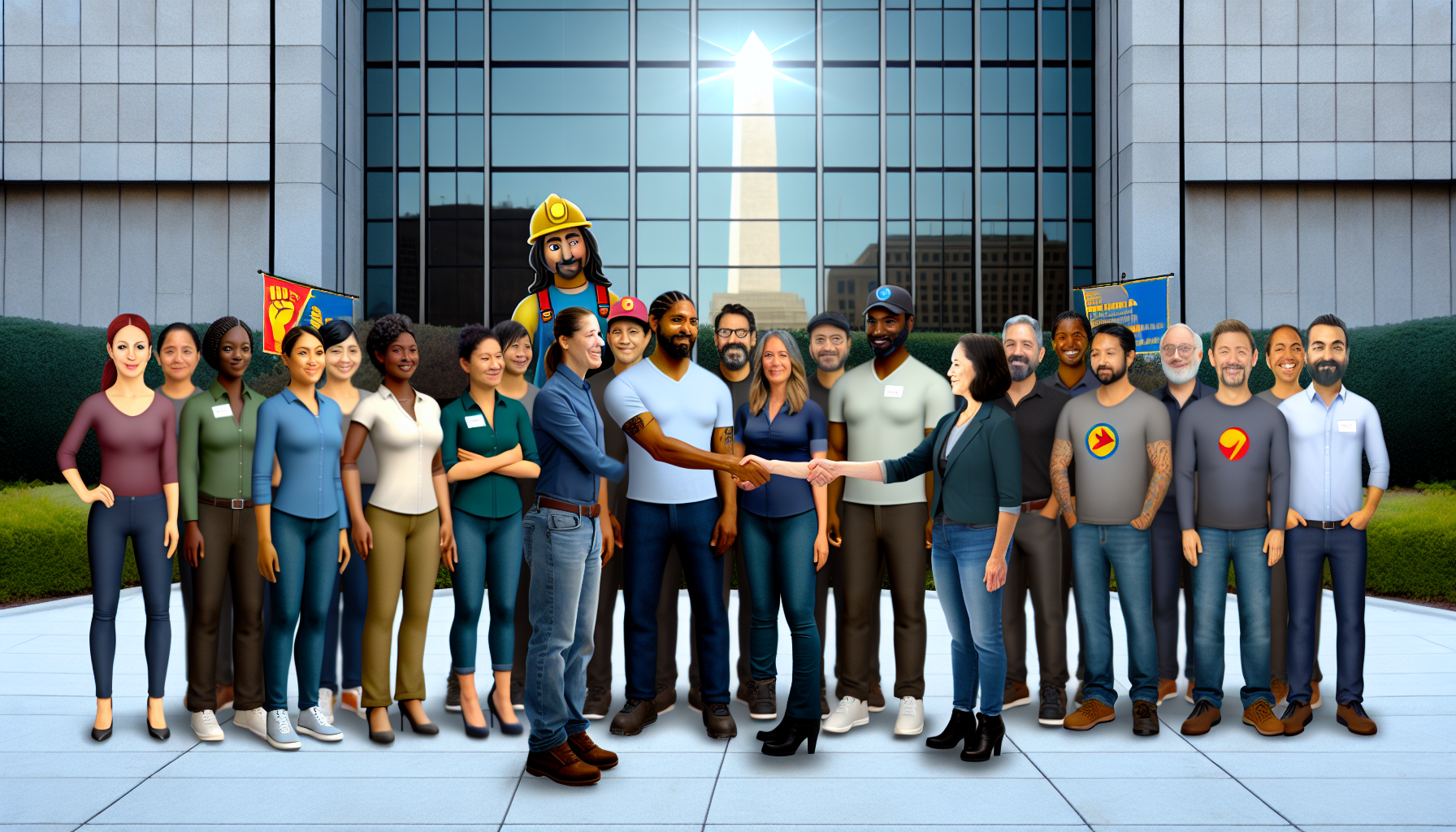 Amazon labor union's affiliation with Teamsters - a landmark in tech workers' rights and empowerment