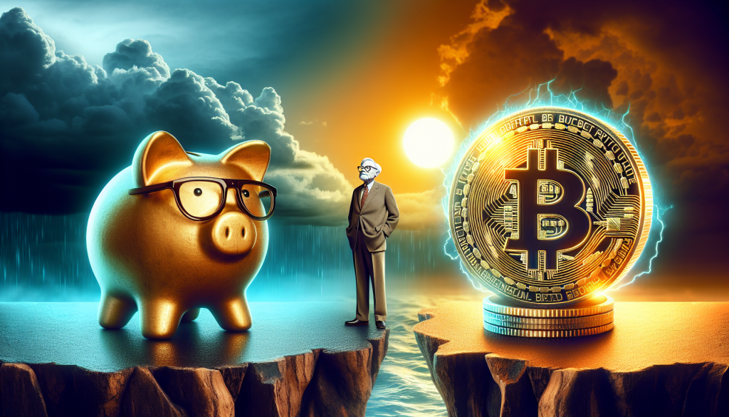 Warren Buffett versus Bitcoin: traditional investing faces off against cryptocurrency surge