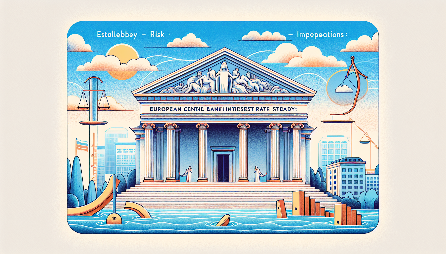 European central bank holds interest rates steady: risks and implications