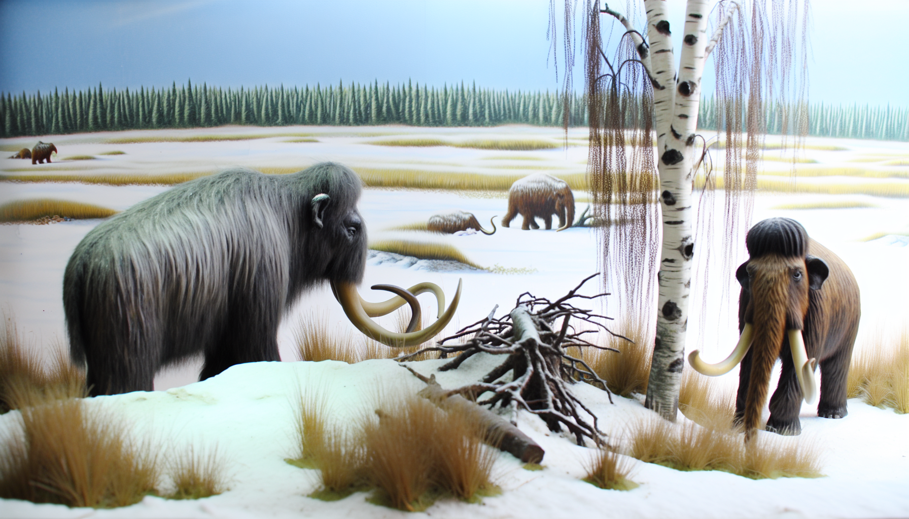 Exploring the fascinating world of ice age giants: mammoths and mastodons