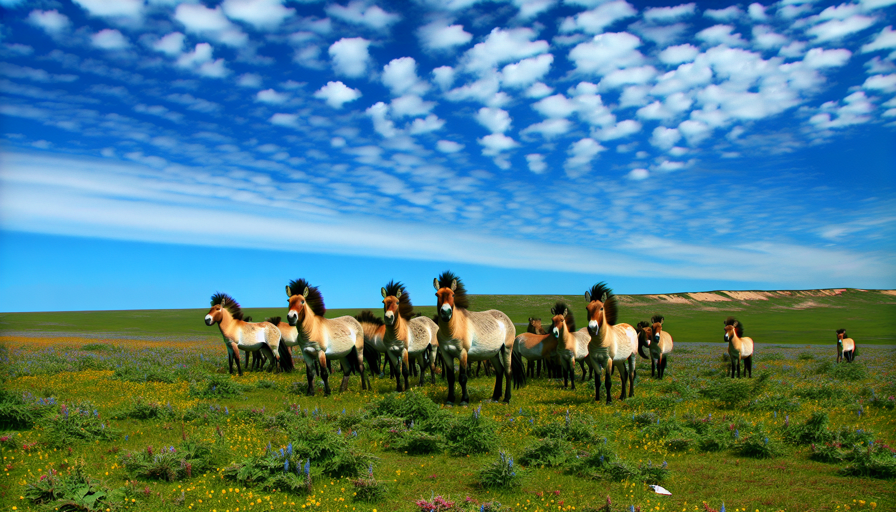 The triumphant return of Przewalski's horses: a testament to conservation and biodiversity preservation