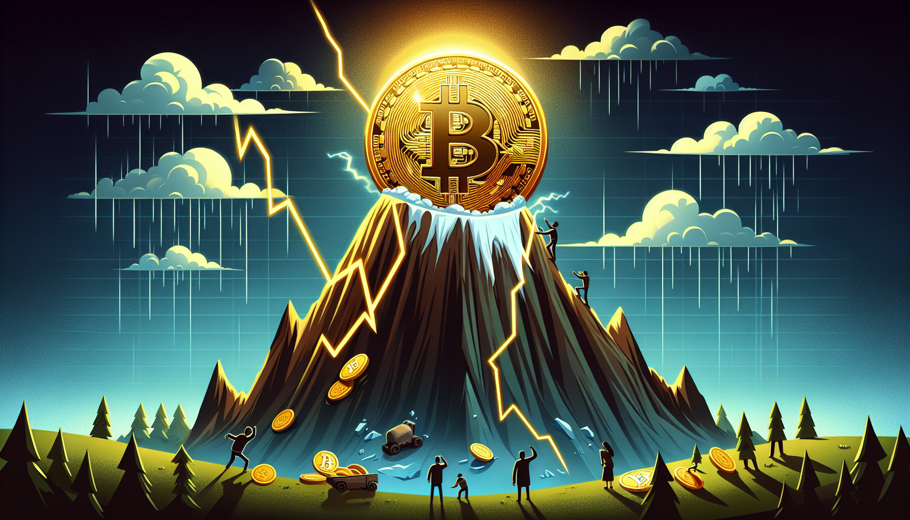 Exploring the impact and implications of bitcoin's unexpected value slump