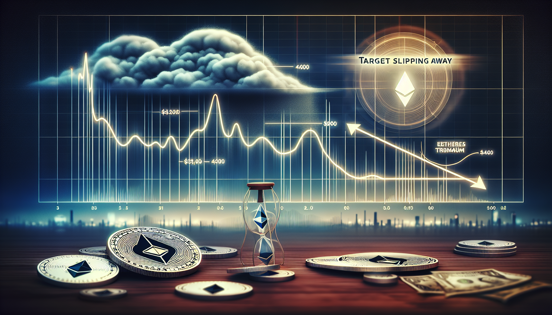 Understanding the decline in Ethereum's futures premium: is the 4000 dollar target slipping away?