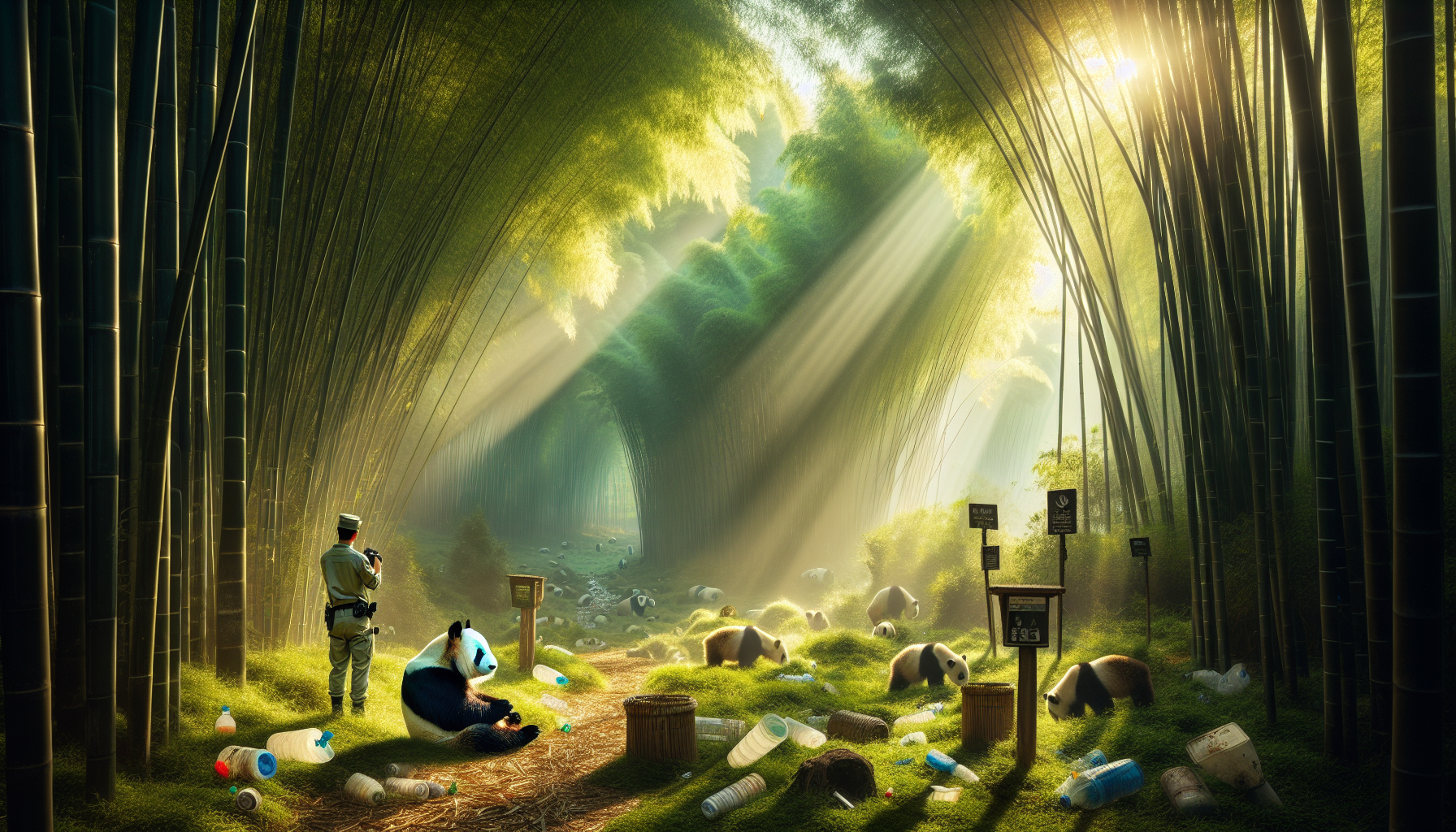 The majestic panda: marvels, threats, and conservation efforts