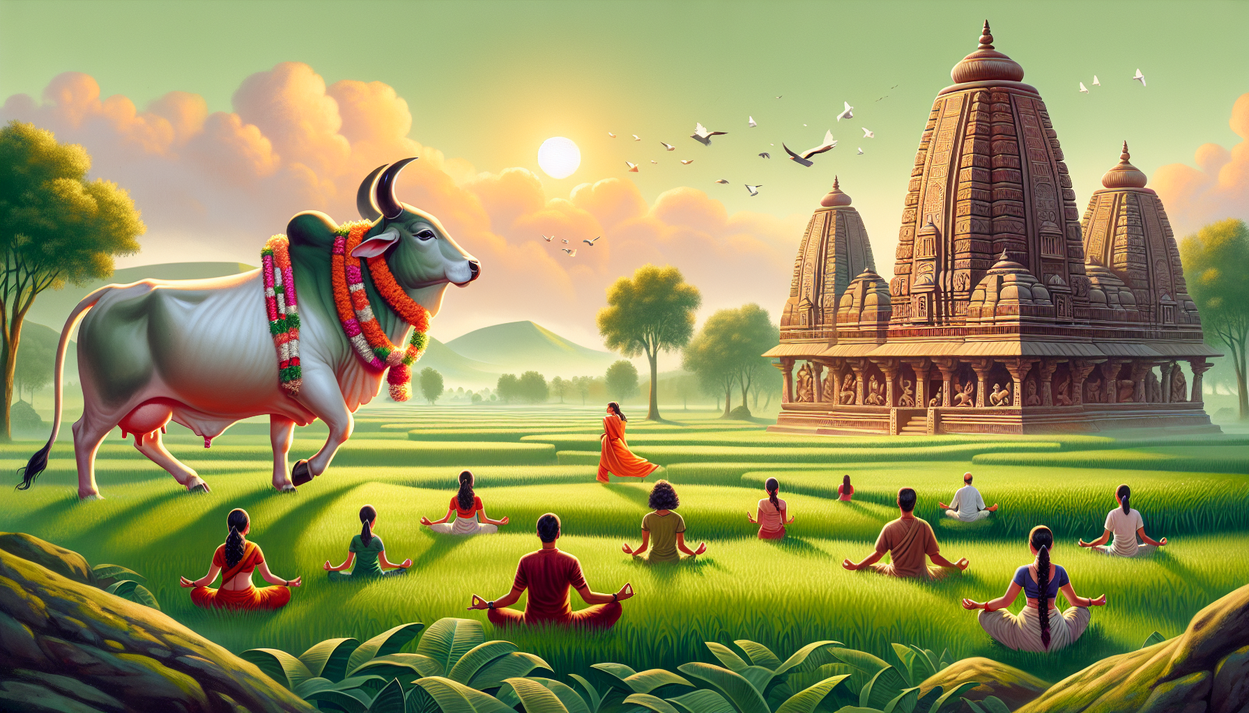 The sacred status of cows in India: unraveling its religious and cultural significance